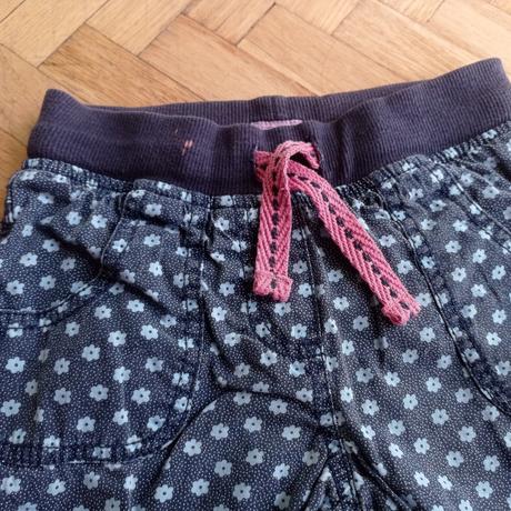 2x podšité kalhoty, 122