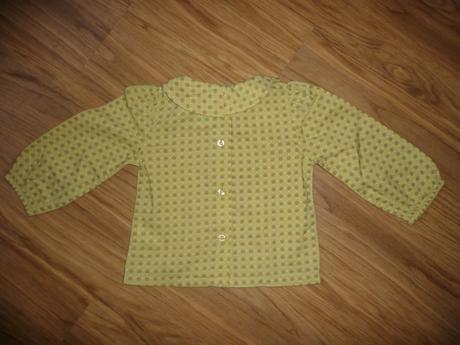 Žlutá košile next na 12-18m- vel.86, next,86