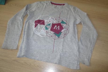 4x triko/tričko dlouhý rukáv 122/128, 122