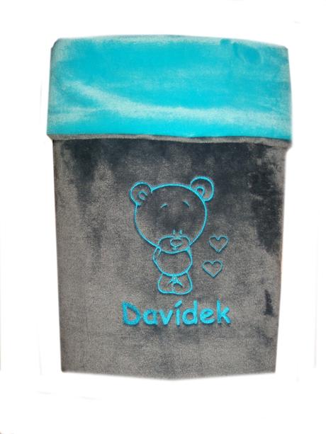 Deka s výšivkou jméno na přání - více barev, šířka (cm): 75,délka (cm): 90