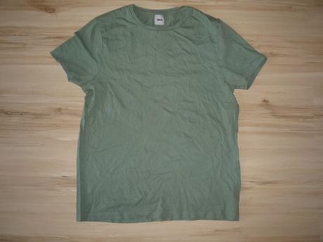 Jednoduché khaki triko pánské, m