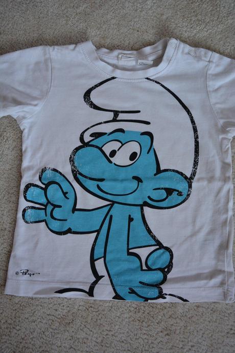 Trička s obrázky - šmoula, princezna, žirafa, cherokee,86