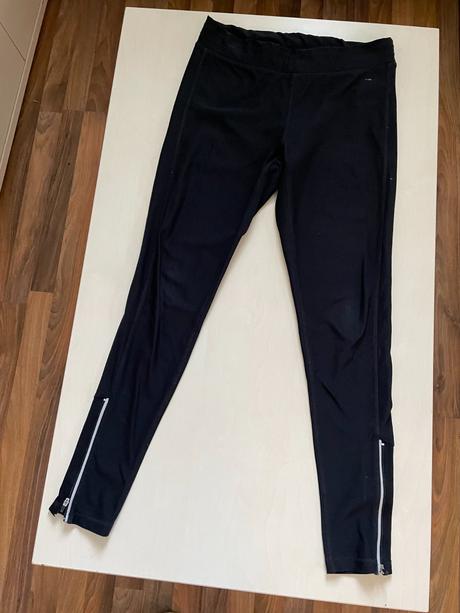 Sportovní kalhoty/leginy se zipy, vel s-m, s