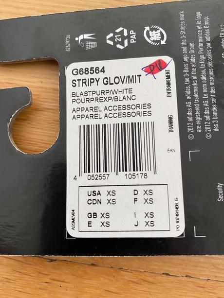 Adidas nové luxusní dívčí rukavice xs 6-8r, adidas,xs