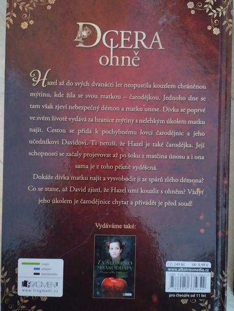 Kniha dcera ohně, vládkyně ohně od 11 let, 