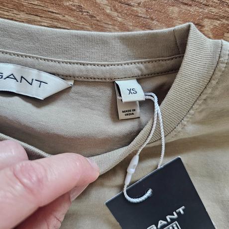 Dámské triko gant vel. xs - béžové, gant,xs