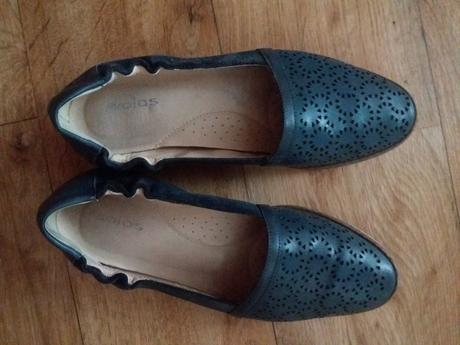 Kožené nazouvací boty wojas vel. 40, 40