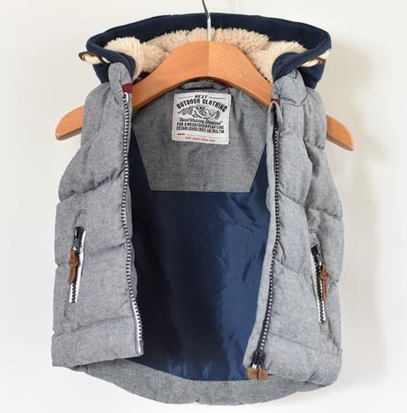 Zateplená vesta vel. 3 - 6 m, next,68