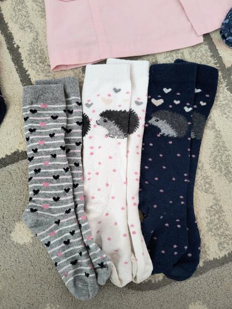 Dívčí mix oblečení + balerínky, 86–98