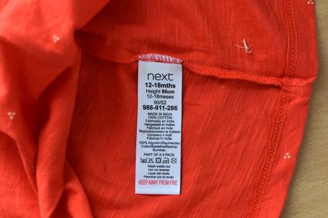 Tričko vel. 12 - 18 m, next,86