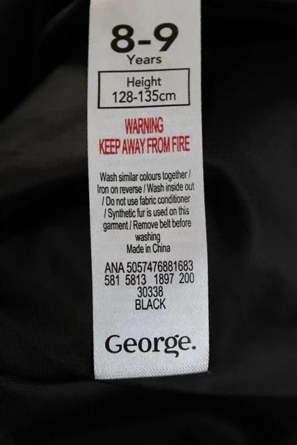 Koženková bunda vel. 8 - 9 let, george,134