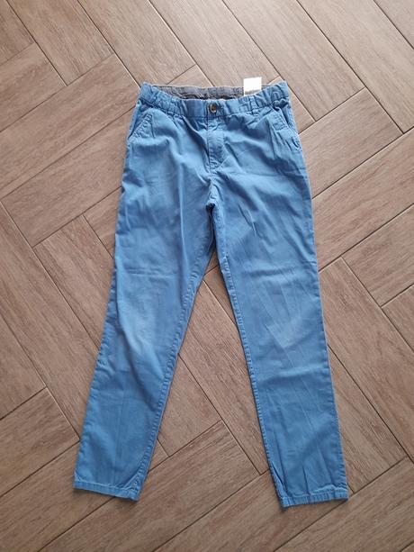 Chlapecké plátěné kalhoty vel. 140, h&m,140