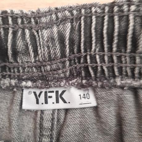 Dětské riflové šortky, zn. y.f.k, vel. 140, 140