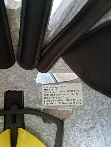 Dětská cyklo přilba head, 