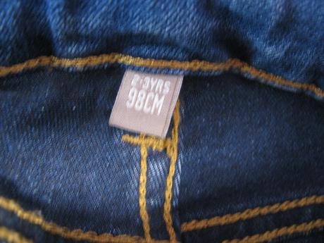 Elastické džíny-skiny-denim co, denim co,98