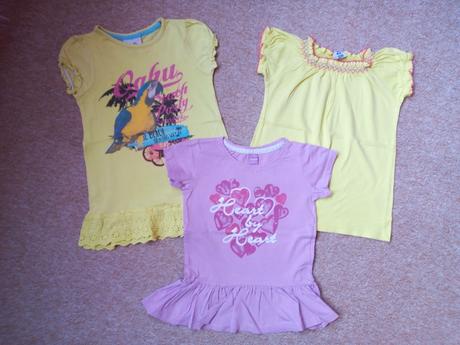 Sada 3ks triček vel."104", dopodopo,104