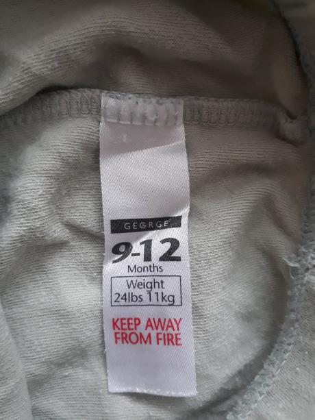 Tepláky 9-12m lehké, 80