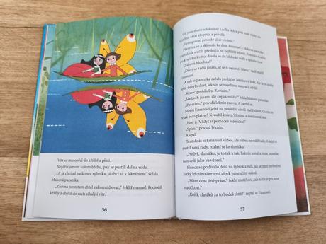 Kniha maková panenka a motýl emanuel,