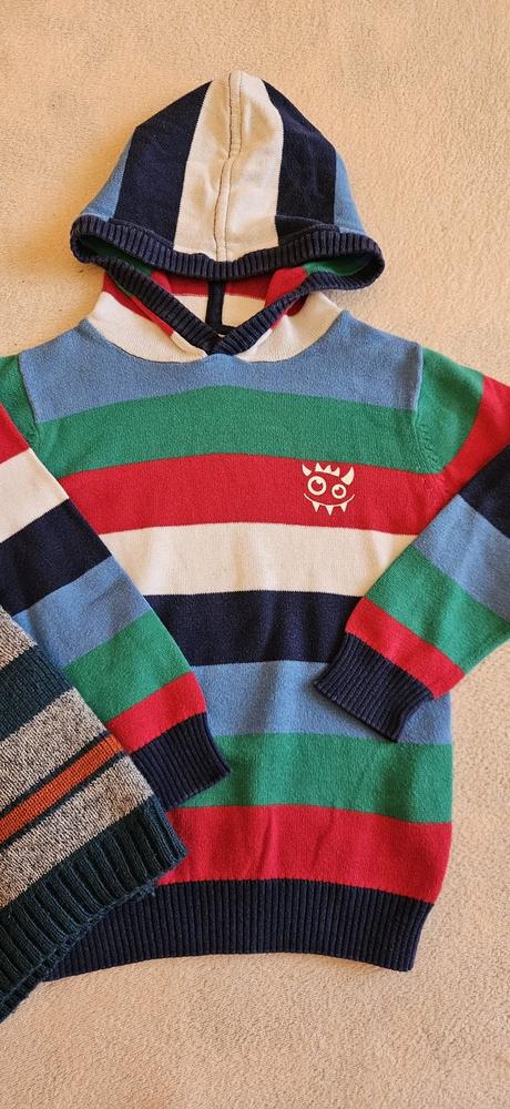 Dva chlapecké svetry, svetříky, vel.110/116, 110