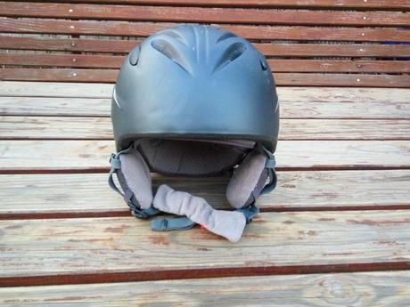 Dětská lyžařská přilba - šedá, xs