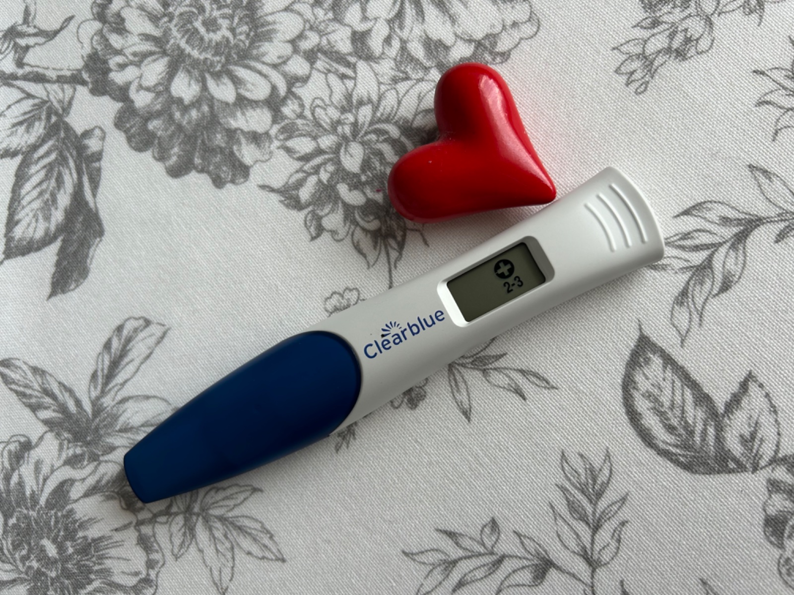 Test Clearblue 12 + 23. Je ještě brzy? Modrý koník