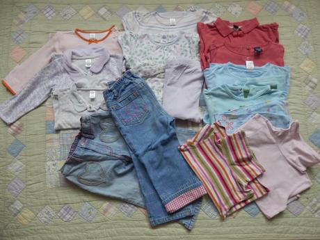 Balík pro holčičku zn. gap, vel.12-24 m, 15 ks, 86–98