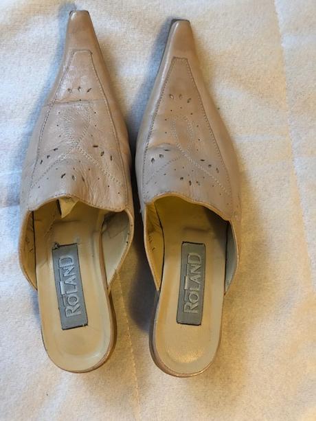 Kozene spicate pantofle 36 roland, 36
