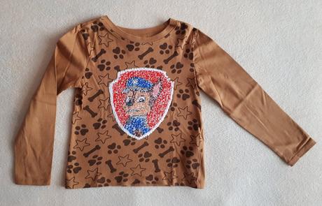 Dětské přeměňovací tričko tlapková patrola, 110, nickelodeon,110