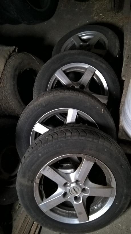 Lita kola - alu kola enzo 6,5x16" +pneu 205/65 r16, 