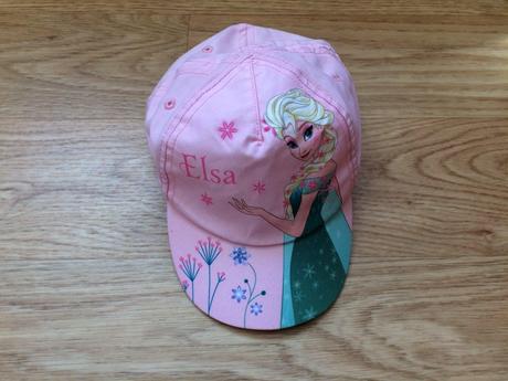 Růžová kšiltovka s elsou, vel. 3-4r., zn.h&m, h&m,104