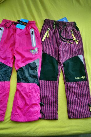 2xpodzimní kalhoty kugo,šusťákové,bavlna,v.104, kugo,104