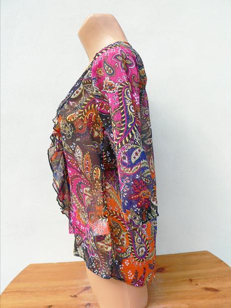 Lehká květovaná halenka blůzka street one - vel.36, street one,36