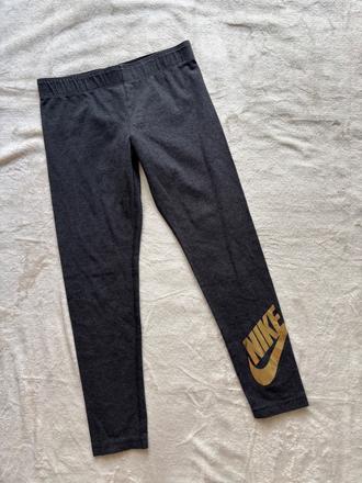 Leginy šedé zn. nike - v.128/134, nike,134