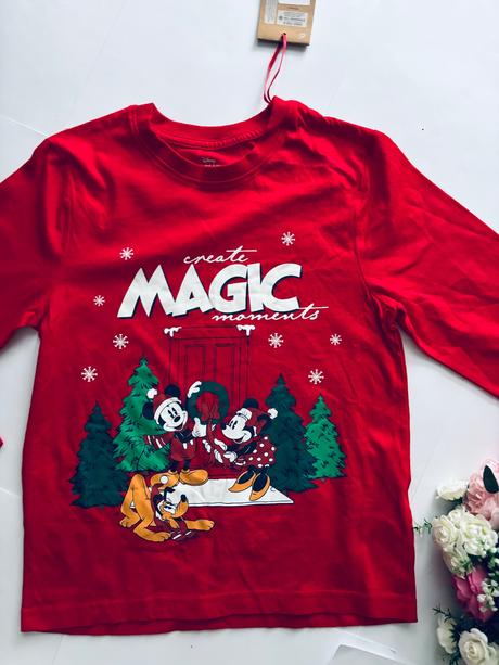 Triko disney vánoční - v.7/8 let, 128
