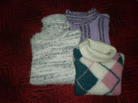 Dva pletené svetry, m