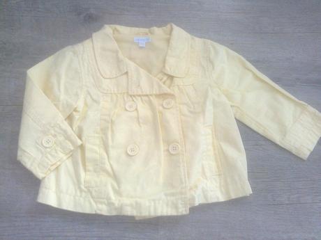 Plátěný kabátek - sáčko, 92