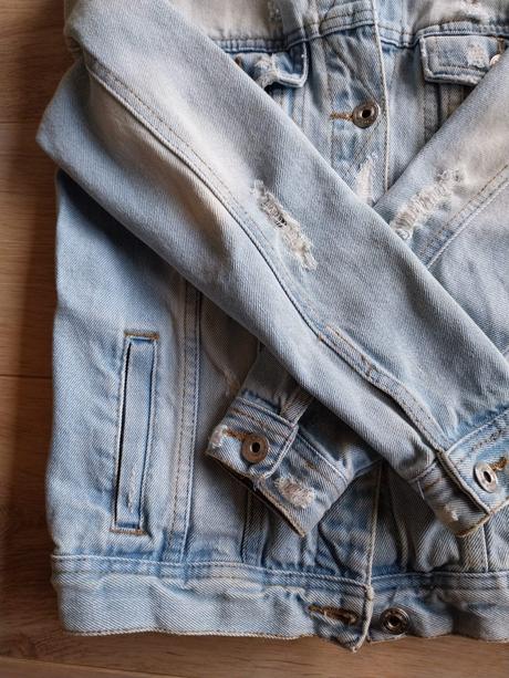 Riflová bunda, velikost 152, 152