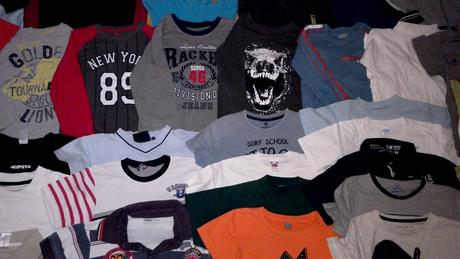 Chlapecký mix věcí vel.116-128 jaro/léto/podzim, 122–134