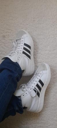 Adidas bílé kotníkové tenisky, adidas,40