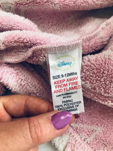 Ob/ župan coral fleece - v.9/12 měs., disney,80