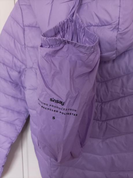 Prošívaná bunda s kapucí sinsay vel.s - nová, sinsay,s