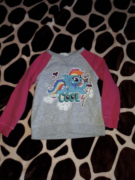 Mikina pony, h&m,98