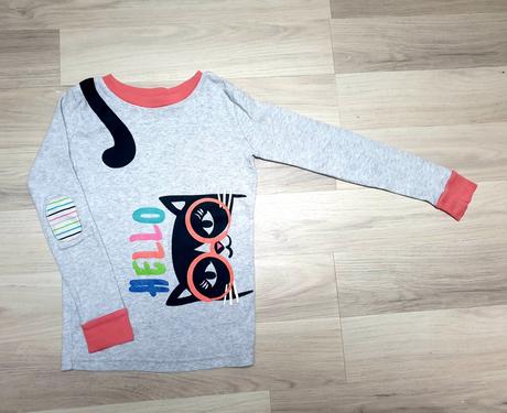 Triko s kočkou hello, 116