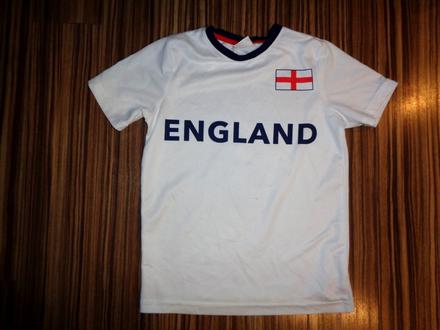 Bílé funkční dresíkové tričko, f&f,128