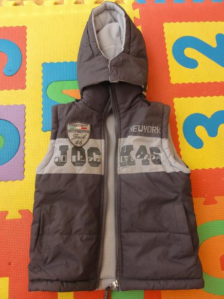 Zateplená vesta 104/110, 104