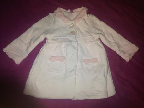 Dívčí kabát - kabátek mašličky, 68