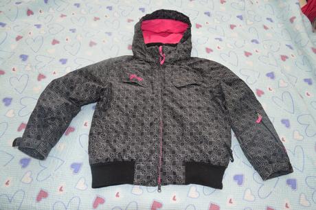 Zimní lyžařská nepromokavá bunda, 140