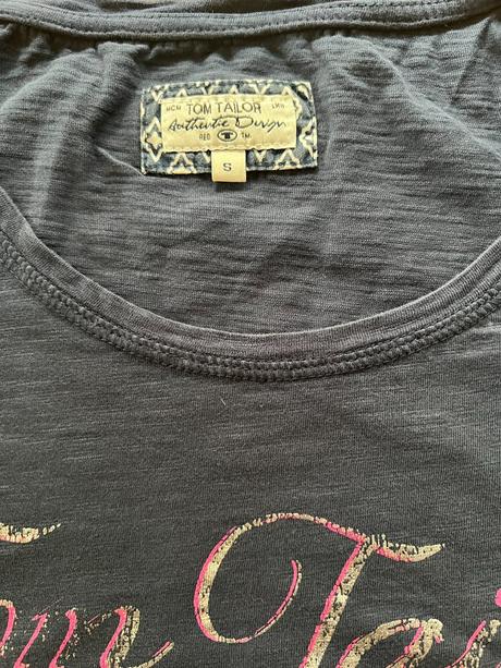 Triko s krátkým rukávem tom tailor vel. s, tom tailor,s