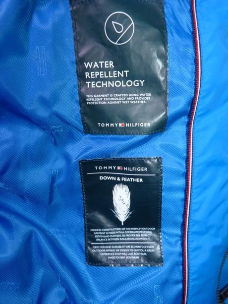 Tommy hilfiger zimní péřová bunda vel.152, tommy hilfiger,152