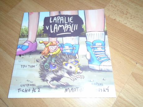 Knížka lapálie v lampálii paperback prvňáčci, 